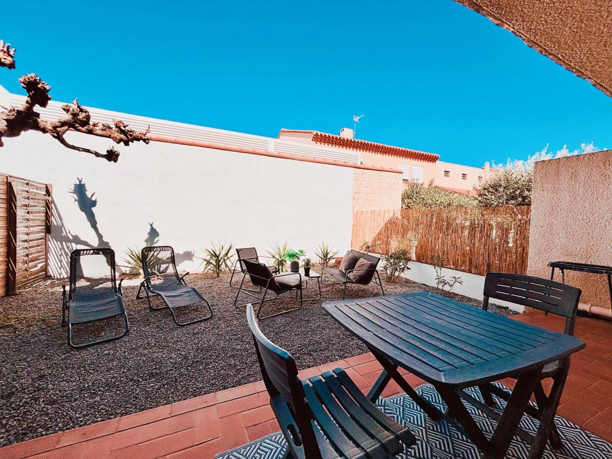 Appartement Avec Jardin Privatif A 300M De La Plage *2* Canet-en-Roussillon Eksteriør bilde